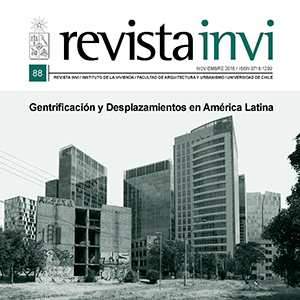 							Visualizar v. 31 n. 88 (2016): Gentrificación y desplazamientos en América Latina
						